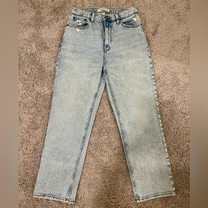 Abercrombie & Fitch curve love high rise denim